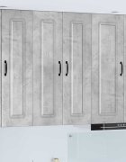 vidaXL Панел за миялна машина Kalmar Циментено сиво 60 x 31 x 100 см