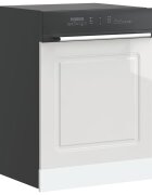 vidaXL Панел за съдомиялна машина Kalmar бял гланц 60x15x57см инженерно дърво