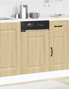 vidaXL Панел за съдомиялна машина Kalmar дъб сонома 45x15x57 см инженерно дърво