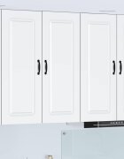 vidaXL Панел за съдомиялна с 2 врати KALMAR Бяло 80 x 31 x 100 cm
