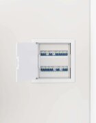 vidaXL Панели за достъп 2 бр. Бяло 20 x 20 cm ABS пластмаса