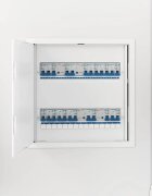 vidaXL Панели за достъп Бяло 40 x 40 cm ABS пластмаса