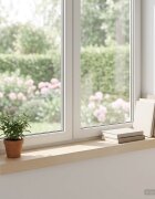 vidaXL Парапети за прозорци 2 бр. Бяло 90 x 15 x 2 cm Масивен дъб