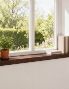 vidaXL Парапети за прозорци 2 бр. Тъмен кафяв 70 x 20 x 2 cm