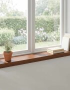 vidaXL Парапети за прозорци 2 бр. Тъмен кафяв 90 x 15 x 2 cm