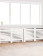 vidaXL Паравани за радиатори 2 бр бели 152x19x815 см МДФ