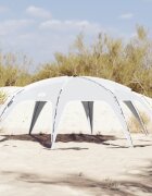 vidaXL Парти палатка сива водоустойчива