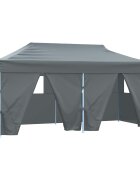 vidaXL Парти шатър 291 x 580 x 315 см Антрацит Оксфордска тъкан