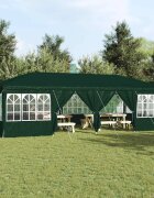 vidaXL Парти шатър Зелен 800 x 400 x 266 см Полиетилен