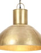 vidaXL Пенделна лампа 25 W месинг кръгла 48 см E27