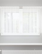 vidaXL Перде от дантела Бяло 100 x 150 cm Полиестер