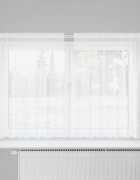 vidaXL Перде от дантела Бяло 140 x 200 cm Полиестер
