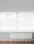 vidaXL Перде от дантела Бяло 160 x 300 cm Полиестер
