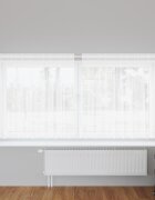 vidaXL Перде от дантела Бяло 160 x 300 cm Полиестер