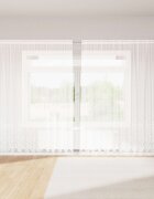 vidaXL Перде от дантела Бяло 245x300см Полиестер