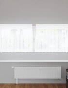 vidaXL Перде от дантела Бяло 80 x 300 cm Полиестер