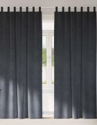 vidaXL Пердета 2 бр. Светлосиво 140 x 225 cm Кадифе