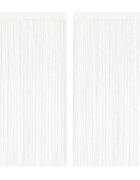 vidaXL Пердета ресни 2 бр 140x250 см бели