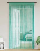 vidaXL Пердета ресни 2 бр тюркоаз 140x250 см