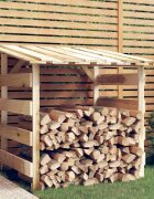 vidaXL Пергола с покрив 100x90x100 см импрегнирано борово дърво