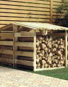 vidaXL Перголи с покриви 2 бр 100x90x100 см импрегнирано борово дърво