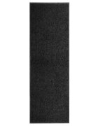 vidaXL Перима изтривалка черна 60x180 см