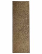 vidaXL Перима изтривалка кафява 60x180 см