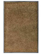 vidaXL Перима изтривалка кафява 60x90 см