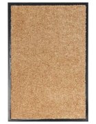 vidaXL Перима изтривалка кремава 40x60 см