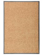 vidaXL Перима изтривалка кремава 60x90 см