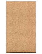 vidaXL Перима изтривалка кремава 90x150 см