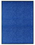 vidaXL Перима изтривалка синя 90x120 см