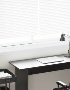 vidaXL Перваз за прозорец Бяло 160 x 25 x 45 см ПВЦ