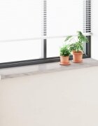 vidaXL Перваз за прозорец Мраморна текстура 120 x 30 x 45 см ПВЦ