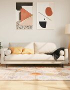 vidaXL Перящ се килим многоцветен 120x180 см