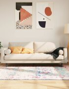 vidaXL Перящ се килим многоцветен 120x180 см