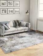 vidaXL Перящ се килим многоцветен 160x230 см