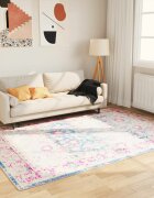 vidaXL Перящ се килим многоцветен 160x230 см