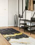 vidaXL Перящ се килим многоцветен 80x300 см