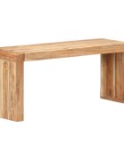 vidaXL Пейка 110x38x46 cм акация масив