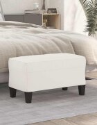 vidaXL Пейка бежово 70x35x41 см микрофибърен плат