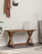 vidaXL Пейка Естествен 85 x 35 x 46 см Масивна регенерирана дървесина