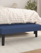 vidaXL Пейка синя 100x30x30 см плат