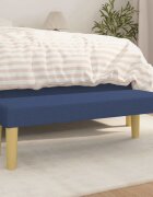 vidaXL Пейка синя 100x30x30 см плат