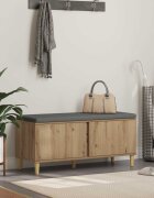 vidaXL Пейка за коридор Артизан Дъб 100 x 38 x 46 см