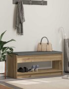 vidaXL Пейка за коридор Артизан Дъб 103 x 38 x 45 см