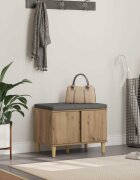 vidaXL Пейка за коридор Артизан Дъб 60 x 38 x 46 см