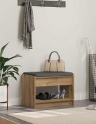 vidaXL Пейка за коридор Артизан Дъб 63 x 38 x 45 см