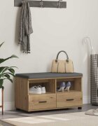 vidaXL Пейка за коридор Артизан Дъб 80 x 38 x 46 см