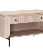 vidaXL Пейка за обувки с чекмедже с рафт 85 x 37 x 48 см